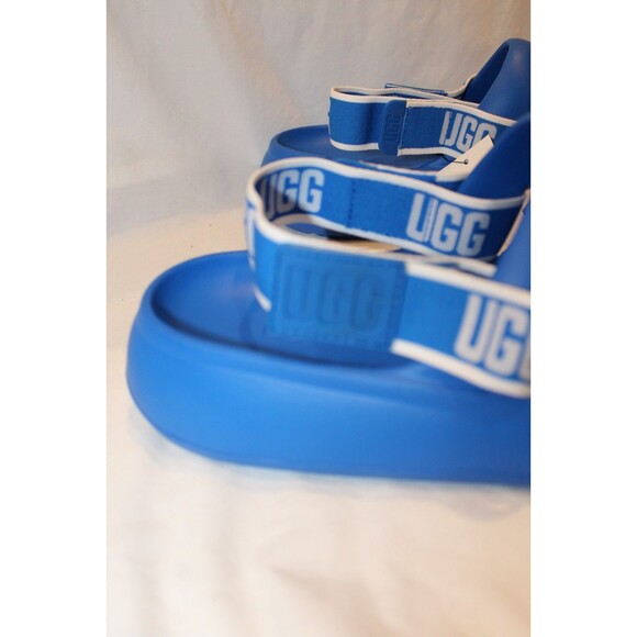 UGG MEN\'S SPORT YEAH WATER RESISTANT SLINGBACK SANDALS ROYAL BLUE NIB